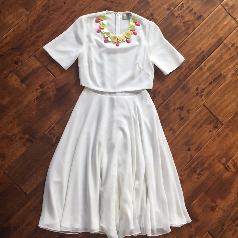 ASOS midi skater dress